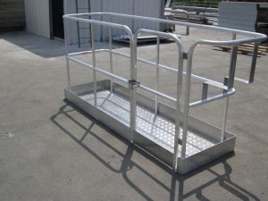 Passerelle alu